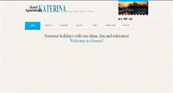 Desktop Screenshot of katerina-hotel.gr